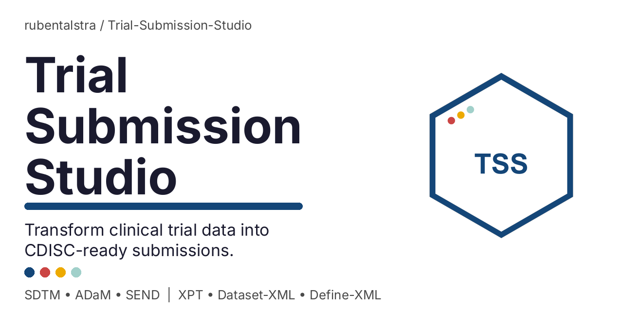 Interface Overview - Trial Submission Studio Documentation